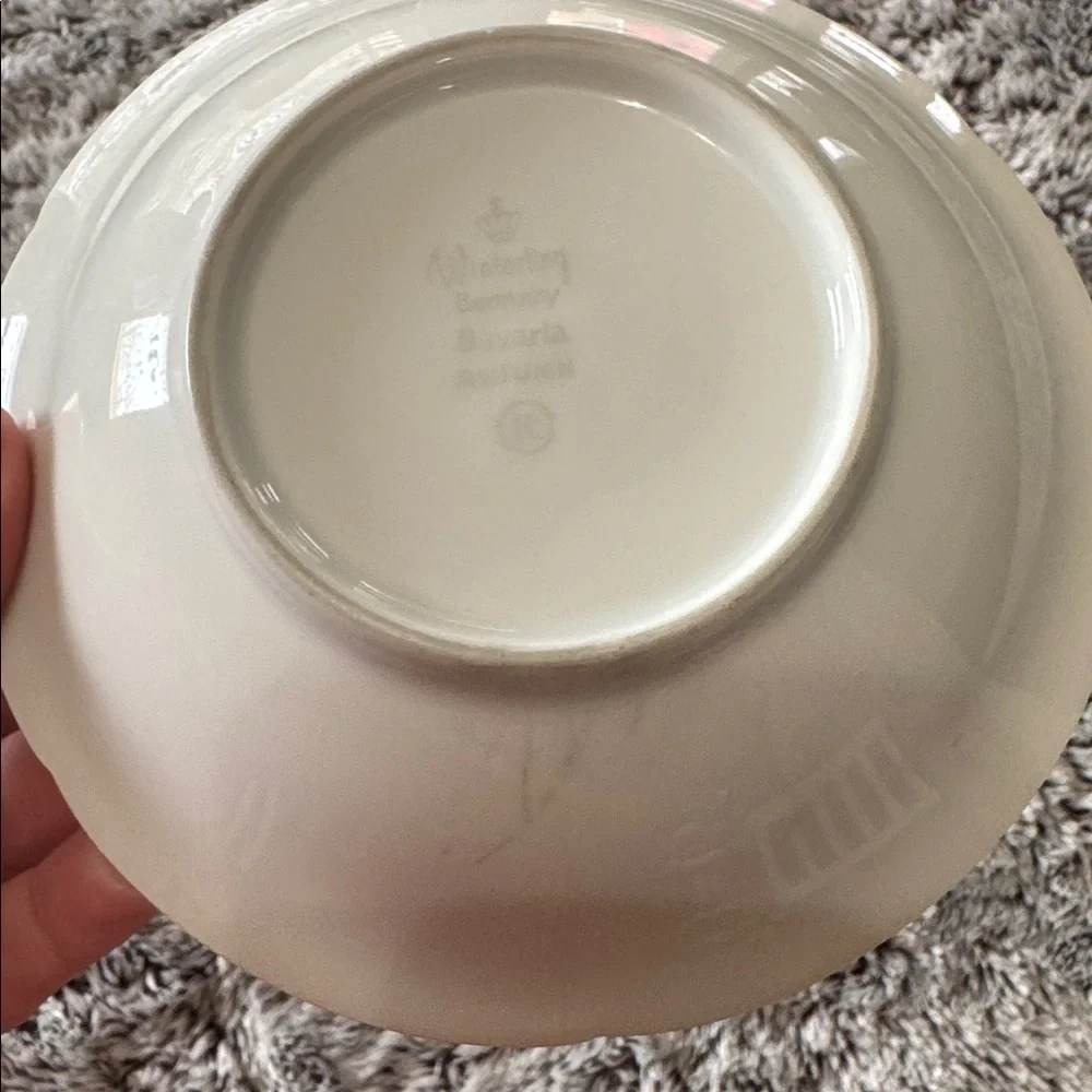 Winterling Bavaria Germany Autumn Leaves Set of 4‎ Fruit Dessert Bowls 5.5
